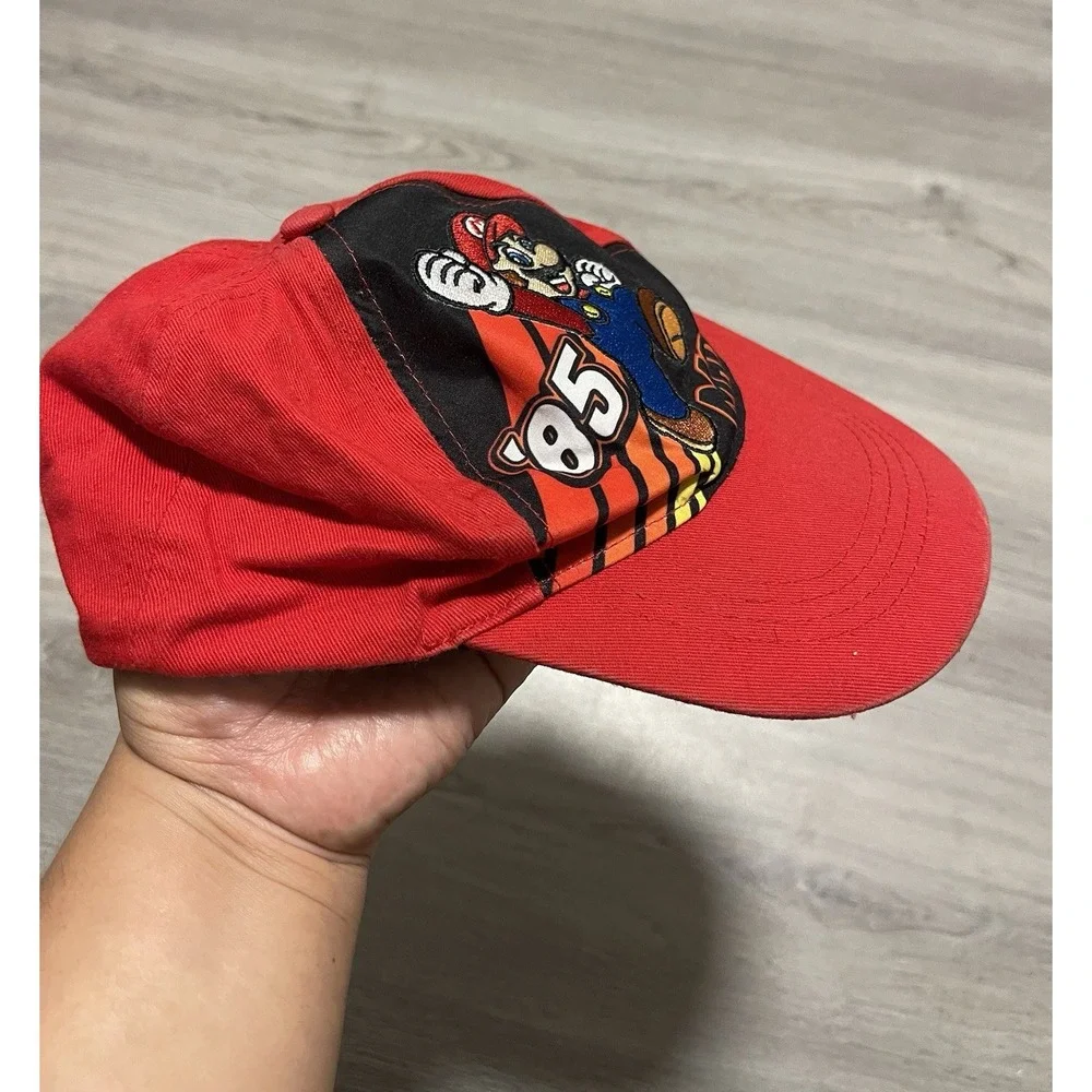 Nintendo Wii Mario Kart Child Hat Ball Cap Kids Youth Boys‎ Hat